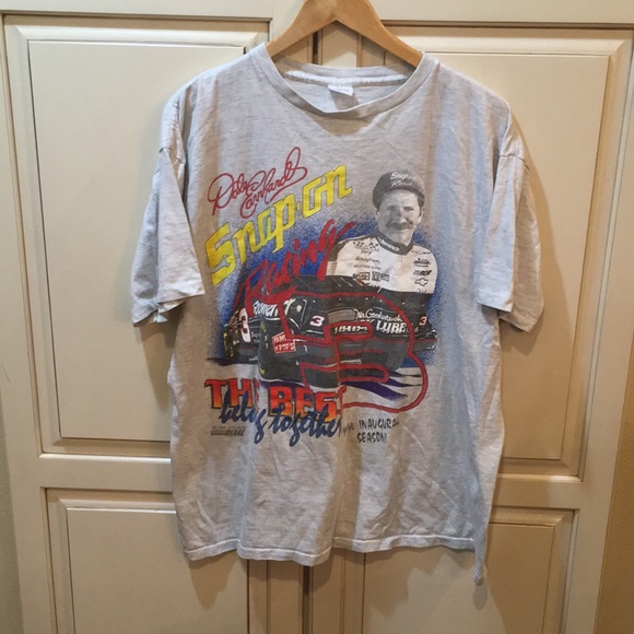 Other - Vintage 90s dale Earnhardt snap-on t-shirt xl